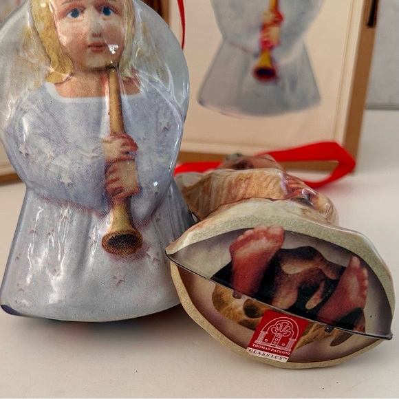 Vintage Thomas Pacconi Classic Christmas Ornaments Set of 10 New Original Box - Picture 10 of 11